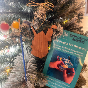 DIY Paint a WV Ornament