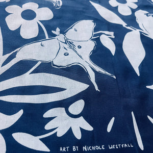 Hiding With The Flowers Nichole Westfall Bandana