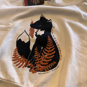 Fox Crop Hoodie