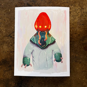 Matt Smith -Braxxie Print - Flatwoods Monster Print